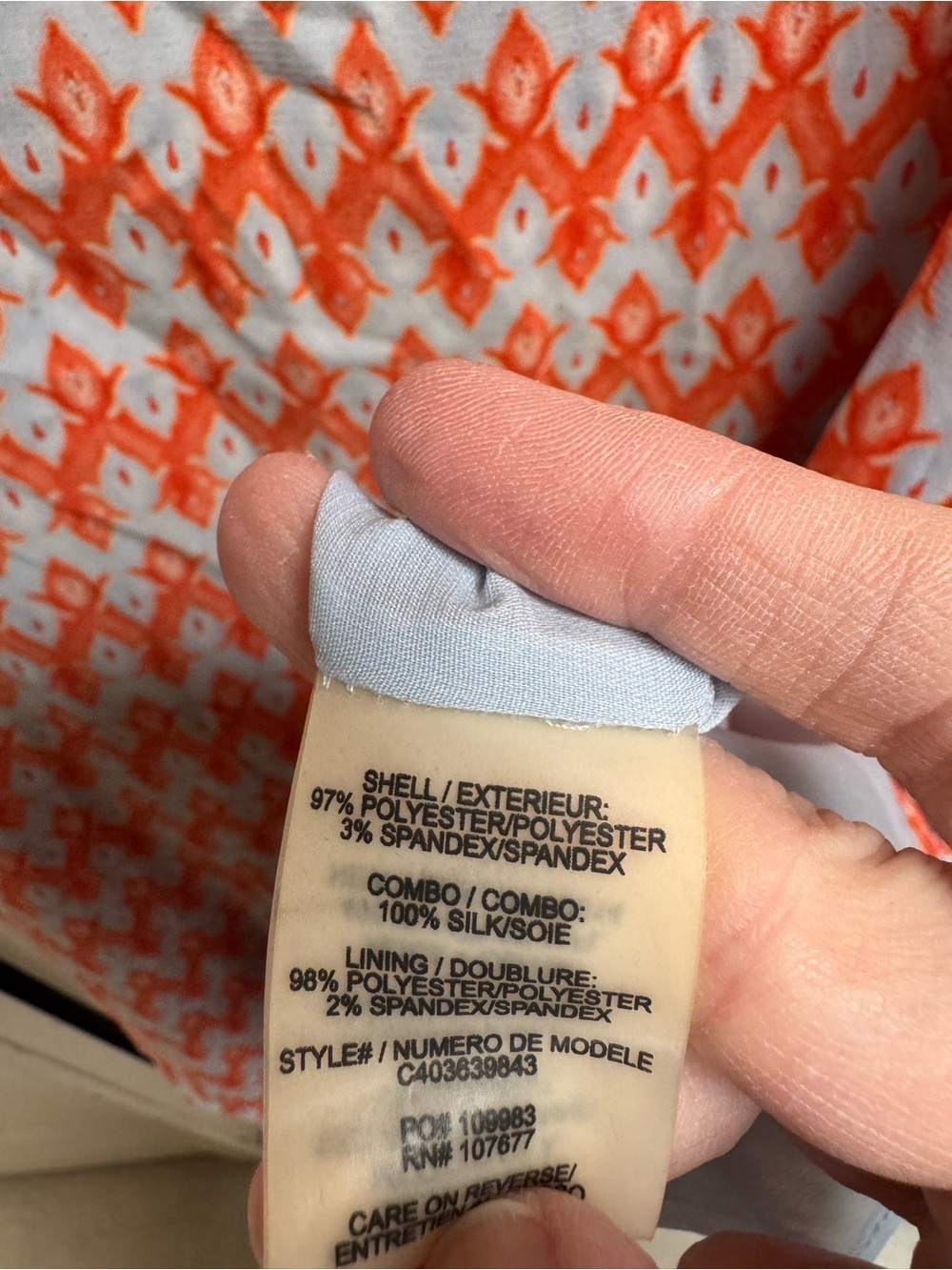 Alice + Olivia Orange and White Tank Mini Dress - Picture 5 of 9